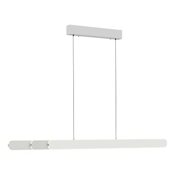 Schöner Wohnen 12577-16 - Himmennettävä LED-riippuvalaisin vaijerilla ADRIANA ROUND 2xLED/24W/230V 2700/3000/3500/4000/5000K 160 cm valkoinen