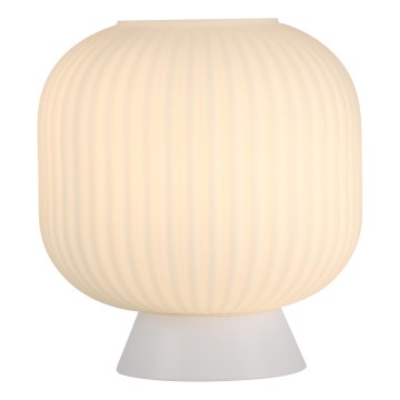 Schöner Wohnen 13573-16 - pöytävalaisin NAMI 1xE27/25W/230V valkoinen