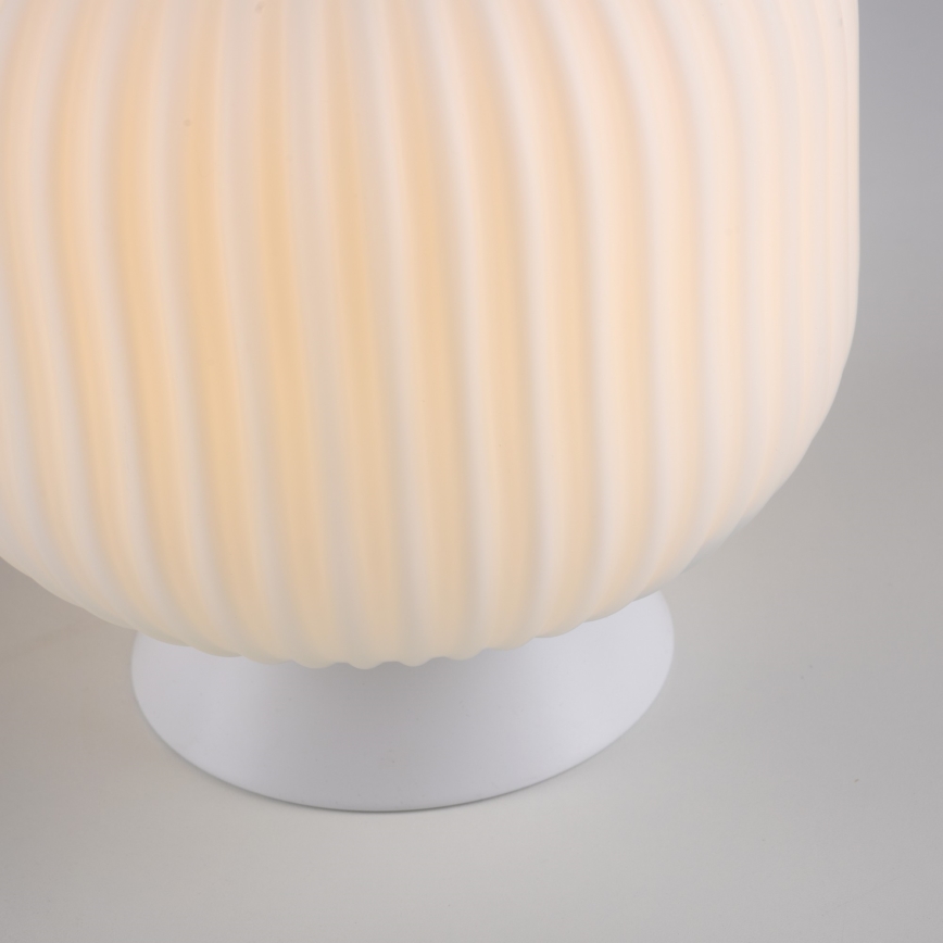 Schöner Wohnen 13573-16 - pöytävalaisin NAMI 1xE27/25W/230V valkoinen