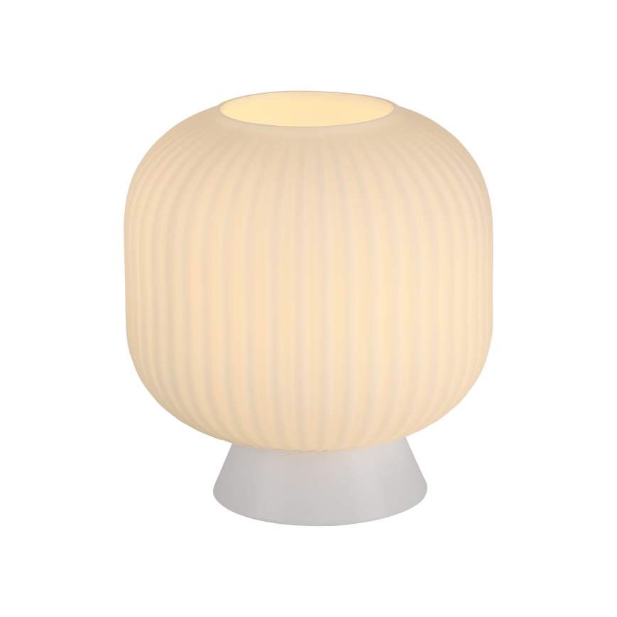 Schöner Wohnen 13573-16 - pöytävalaisin NAMI 1xE27/25W/230V valkoinen