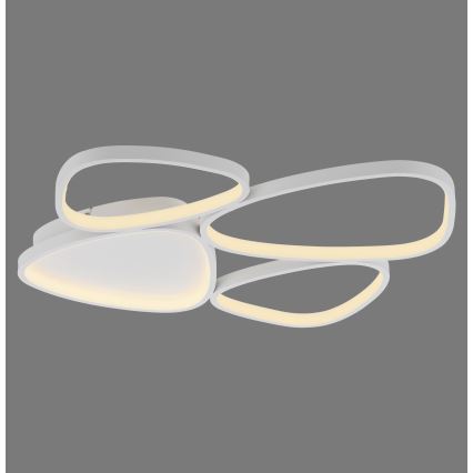 Schöner Wohnen 14038-16 - LED himmennettävä kattovalaisin PEBBLES LED/35,5W/230V valkoinen