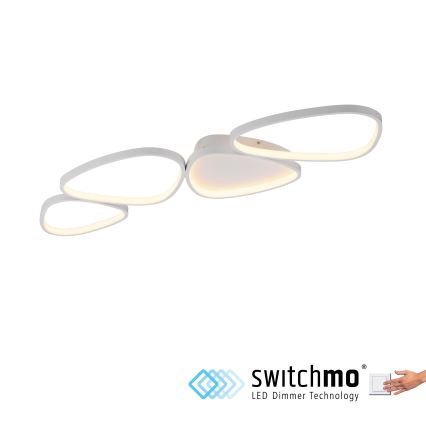 Schöner Wohnen 14039-16 - himennettävä LED-kattovalaisin PEBBLES LED/35,5W/230V valkoinen