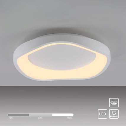 Schöner Wohnen 14233-16 - LED himmennettävä kattovalaisin MONTA LED/21W/230V halkaisija 40 cm valkoinen