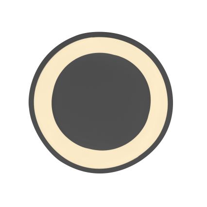 Schöner Wohnen 14233-18 - Himennettävä LED-kattovalaisin MONTA LED/21W/230V, halkaisija 40 cm, musta