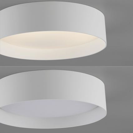 Schöner Wohnen 14593-16 - himennettävä LED-kattovalaisin TAVOLI LED/10W/230V 2700-6500K halkaisija 28,5 cm valkoinen + kaukosäädin