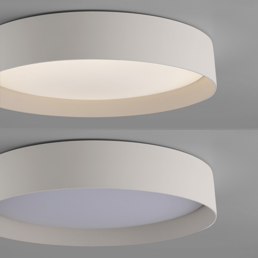 Schöner Wohnen 14594-39 - himennettävä LED-kattovalaisin TAVOLI LED/20W/230V 2700-6500K halkaisija 39 cm harmaa + kaukosäädin