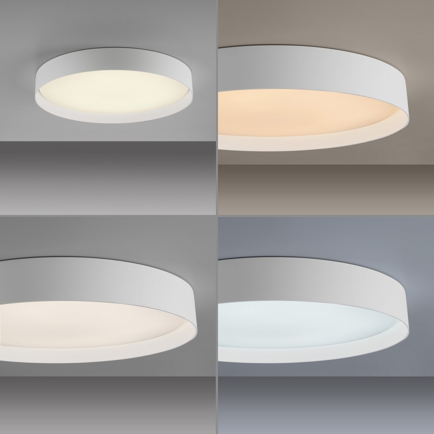 Schöner Wohnen 14595-16 - Himennettävä LED-kattovalaisin TAVOLI LED/34W/230V 2700-6500K Ø 49 cm valkoinen + kaukosäädin