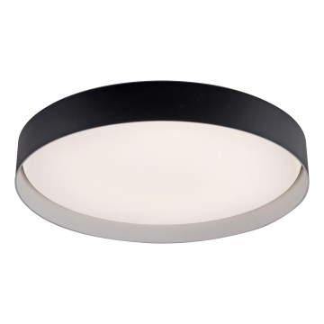 Schöner Wohnen 14595-18 - Himmennettävä LED-kattovalaisin TAVOLI, 34 W, 230 V, 2700–6500 K, Ø 49 cm, musta + kaukosäädin