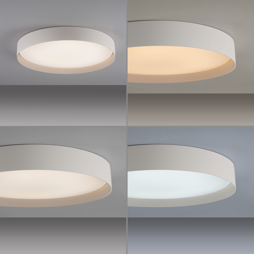 Schöner Wohnen 14595-39 - himmennettävä LED-kattovalaisin TAVOLI LED/34W/230V 2700-6500K halkaisija 49 cm harmaa + kaukosäädin