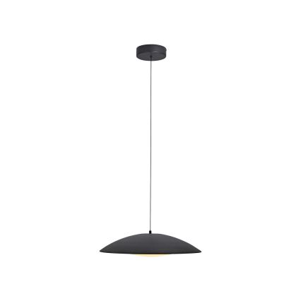 Schöner Wohnen 14607-18 - LENTE himmennettävä riippuvalaisin vaijerilla, LED/23W/230V, halkaisija 50 cm, musta