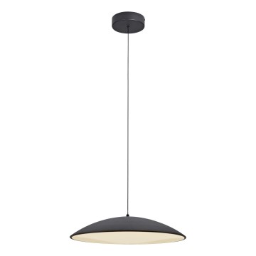 Schöner Wohnen 14607-18 - LENTE himmennettävä riippuvalaisin vaijerilla, LED/23W/230V, halkaisija 50 cm, musta