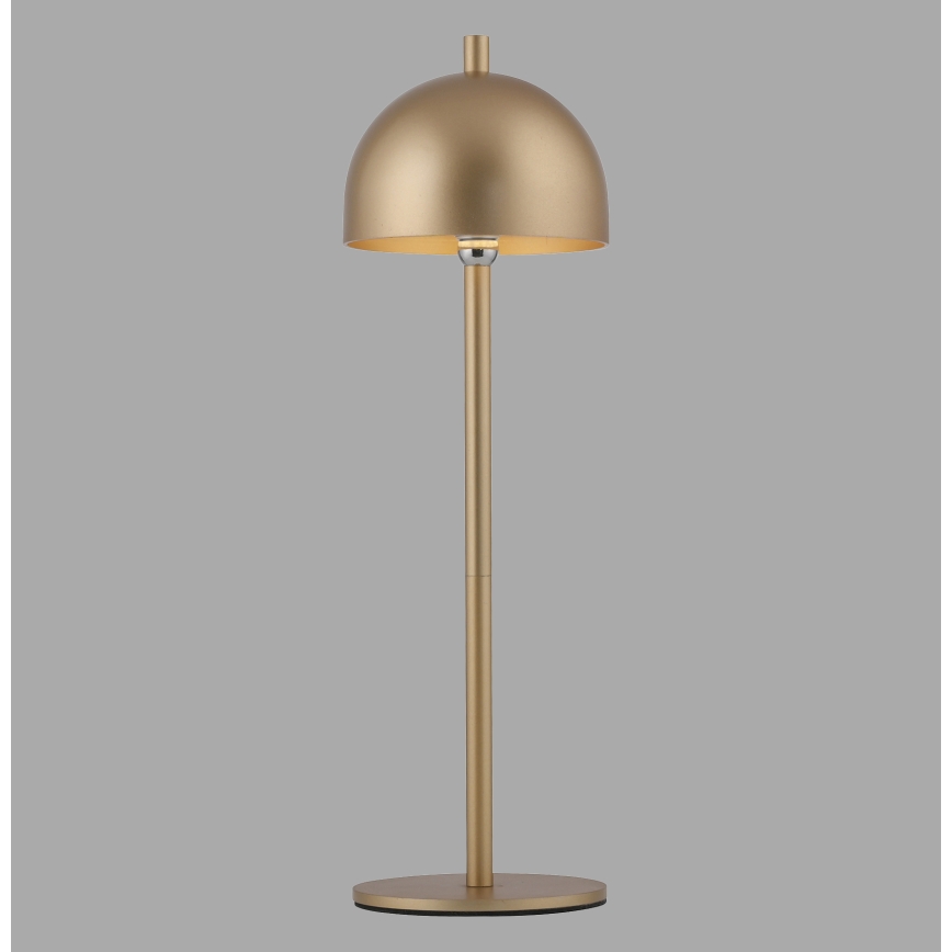 Schöner Wohnen 19244-12 - himmennettävä kosketusohjattu ladattava ulkokäyttöinen pöytälamppu BELLIS LED/2,5W/5V 2600 mAh IP54 kultainen