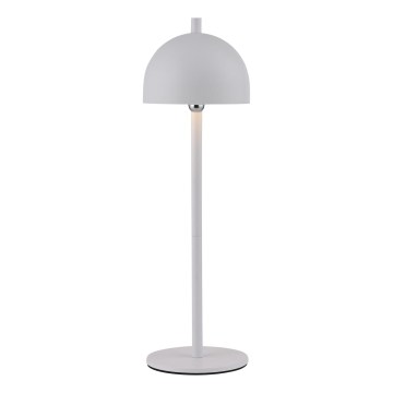 Schöner Wohnen 19244-16 - himmennettävä kosketusohjattu ladattava ulkokäyttöinen pöytälamppu BELLIS LED/2,5W/5V 2600 mAh IP54 valkoinen