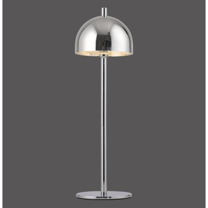 Schöner Wohnen 19244-17 - LED-himmennettävä kosketustoiminen ladattava ulkokäyttöön tarkoitettu pöytävalaisin BELLIS LED/2,5W/5V 2600 mAh IP54 kiiltävä kromi