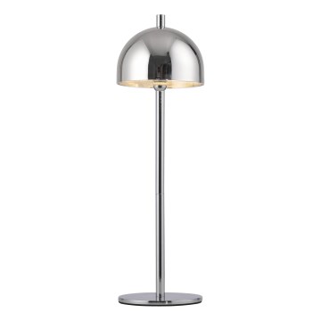 Schöner Wohnen 19244-17 - LED-himmennettävä kosketustoiminen ladattava ulkokäyttöön tarkoitettu pöytävalaisin BELLIS LED/2,5W/5V 2600 mAh IP54 kiiltävä kromi
