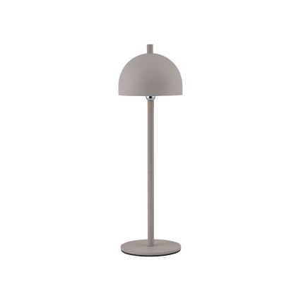 Schöner Wohnen 19244-39 - LED-himmennettävä, kosketuksella ohjattava ja ladattava ulkokäyttöinen pöytälamppu BELLIS, LED/2,5W/5V, 2600 mAh, IP54, harmaa