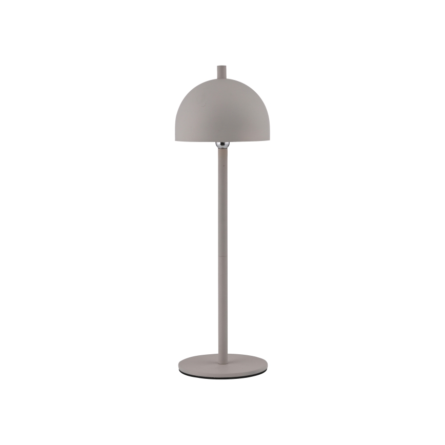 Schöner Wohnen 19244-39 - LED-himmennettävä, kosketuksella ohjattava ja ladattava ulkokäyttöinen pöytälamppu BELLIS, LED/2,5W/5V, 2600 mAh, IP54, harmaa