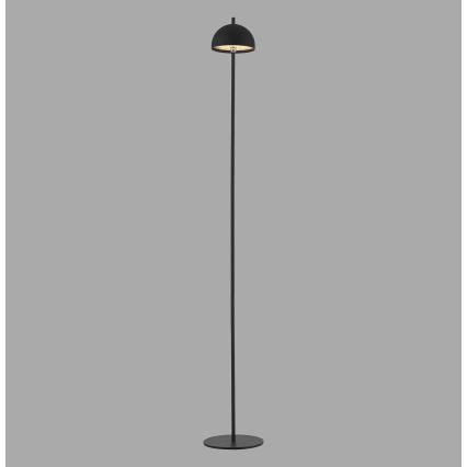 Schöner Wohnen 19245-18 - LED himmennettävä kosketusohjattu ladattava ulkokäyttöön sopiva lattiavalaisin BELLIS LED/2,5W/5V 2600 mAh IP54 musta