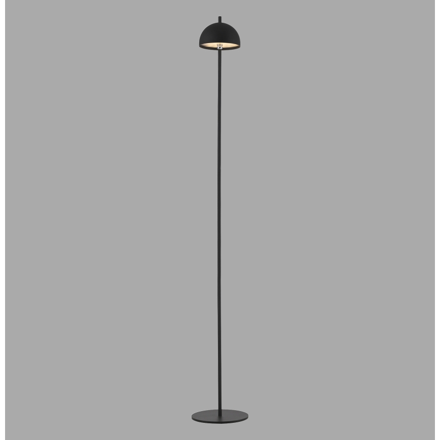 Schöner Wohnen 19245-18 - LED himmennettävä kosketusohjattu ladattava ulkokäyttöön sopiva lattiavalaisin BELLIS LED/2,5W/5V 2600 mAh IP54 musta