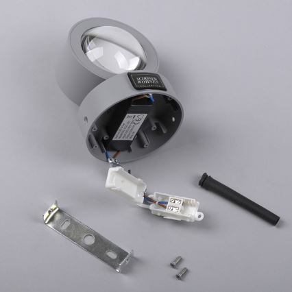Schöner Wohnen 19331-21 - LED-seinävalaisin CHIA 2xLED/2W/230V antrasiitti