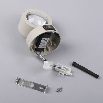 Schöner Wohnen 19331-39 - LED-seinävalaisin CHIA 2xLED/2W/230V harmaa