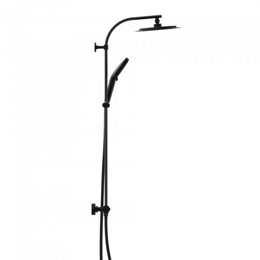 Schütte 60076 - MADURA FRESH termostaattinen suihkusarja, musta