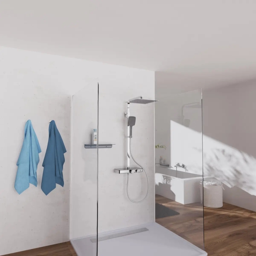 Schütte 60531 - OCEAN termostaattinen suihkusarja, kiiltävä kromi/antrasiitti