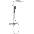 Schütte 60531 - OCEAN termostaattinen suihkusarja, kiiltävä kromi/antrasiitti