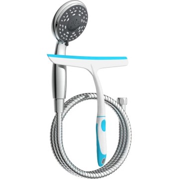 Schütte 64197 - Suihkusetti, kiiltävä kromipinta + lasinpyyhin