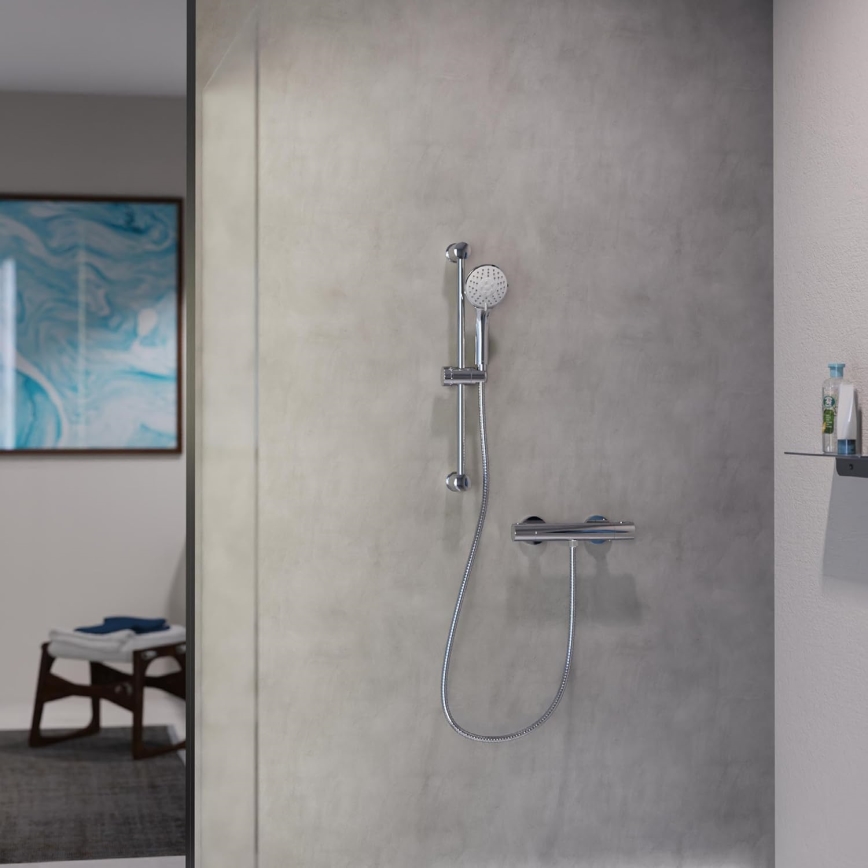 Schütte 64830 - Suihkusetti NAPOLI kiiltävä kromi