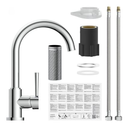 Schütte 79116 - Keittiöhana CORNWALL, kiillotettu kromi