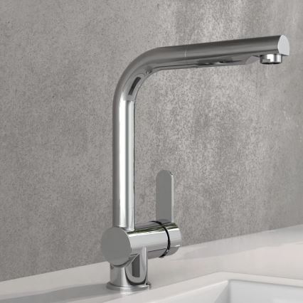 Schütte 79700 - Keittiöhana ulosvedettävällä suihkupäällä LONDON kiiltävä kromi