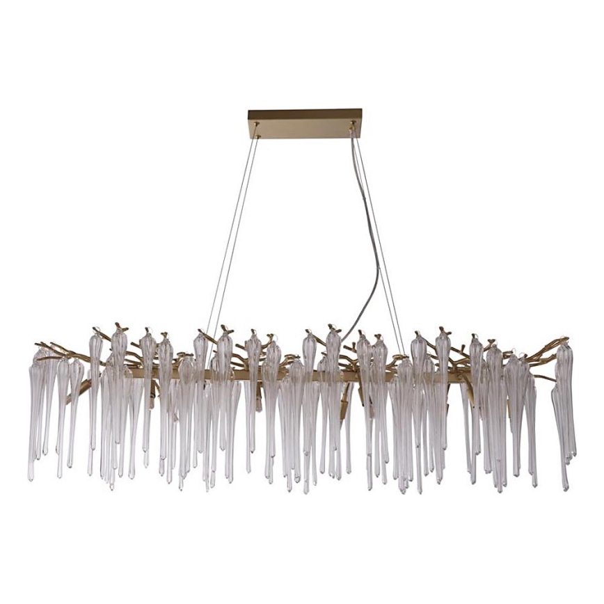 Searchlight - Riippuvalaisin kaapelilla HERITAGE 10xG9/33W/230V