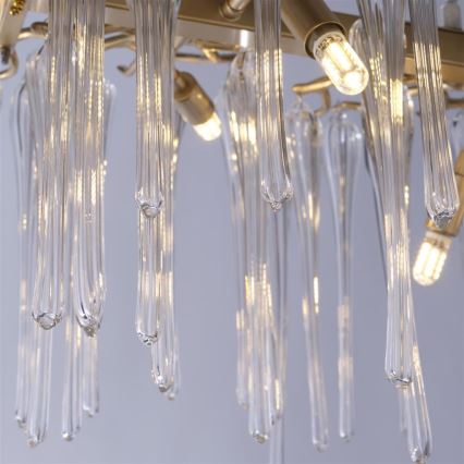 Searchlight - Riippuvalaisin kaapelilla HERITAGE 10xG9/33W/230V