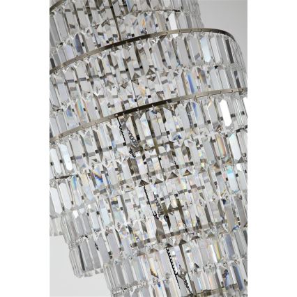 Searchlight - Ketjullinen kattokruunu EMPIRE 13xE14/60W/230V