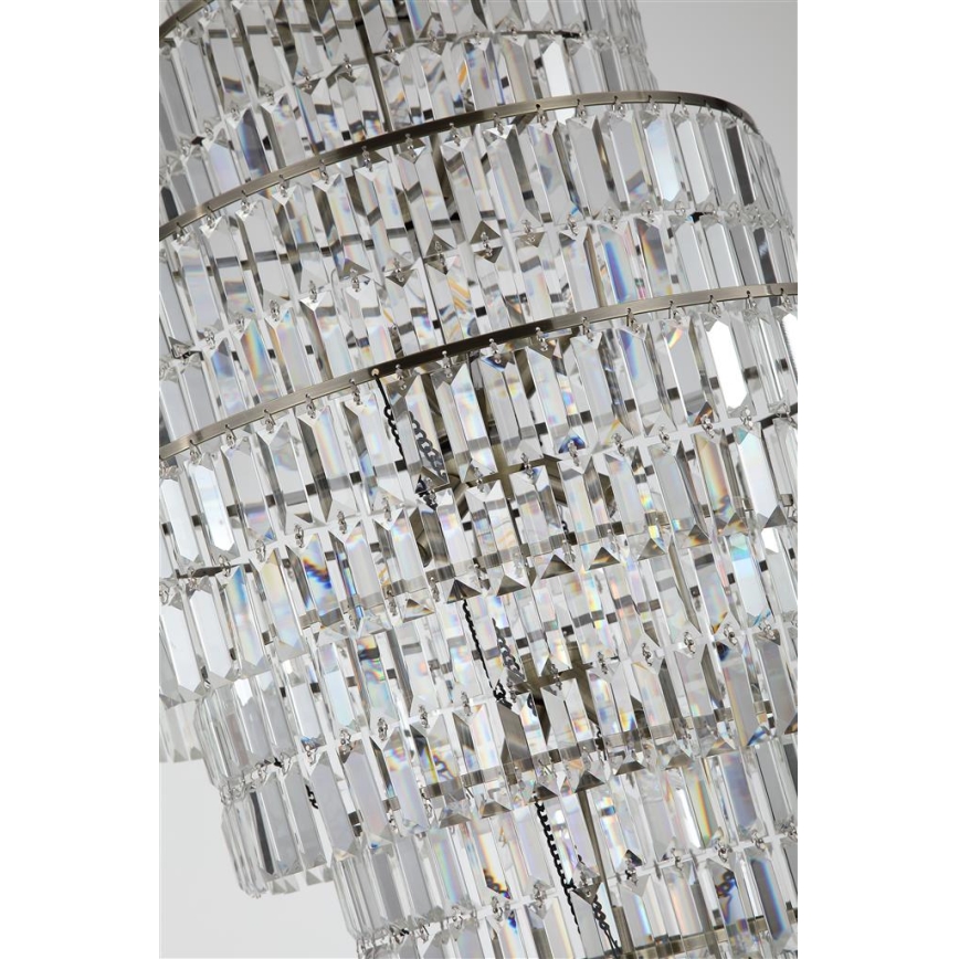 Searchlight - Ketjullinen kattokruunu EMPIRE 13xE14/60W/230V