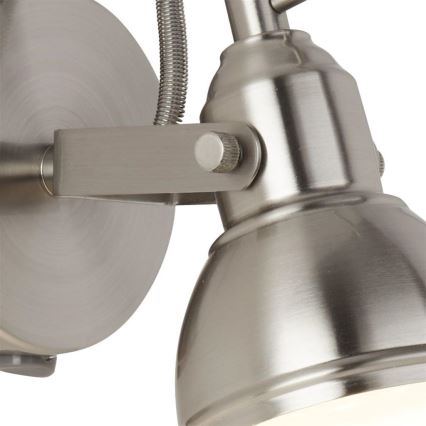 Searchlight - Seinäkohdevalo FOCUS 1xGU10/50W/230V mattakromi