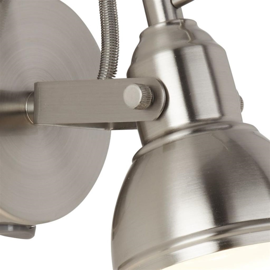 Searchlight - Seinäkohdevalo FOCUS 1xGU10/50W/230V mattakromi