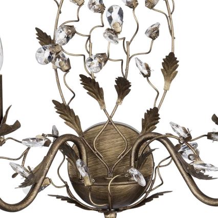 Searchlight - Seinävalaisin ALMANDITE 2xE14/7W/230V