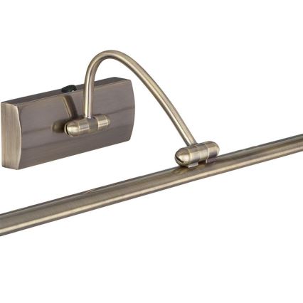 Searchlight - LED-kuvavalo LED/3W/230V messinki