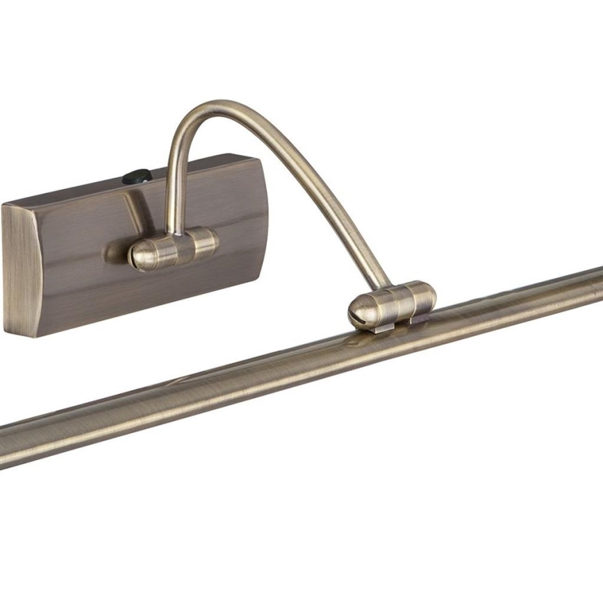 Searchlight - LED-kuvavalo LED/3W/230V messinki