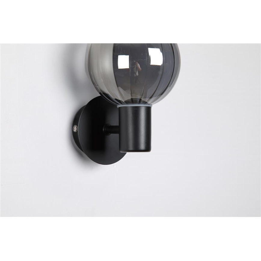 Searchlight - seinävalaisin LUMINSPHERE 1xG9/7W/230V musta