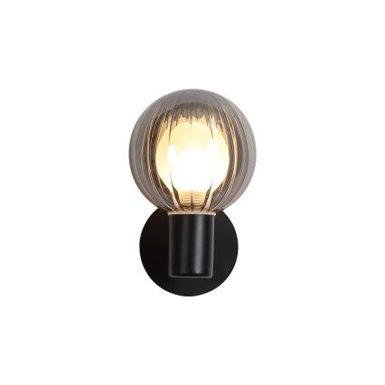 Searchlight - seinävalaisin LUMINSPHERE 1xG9/7W/230V musta