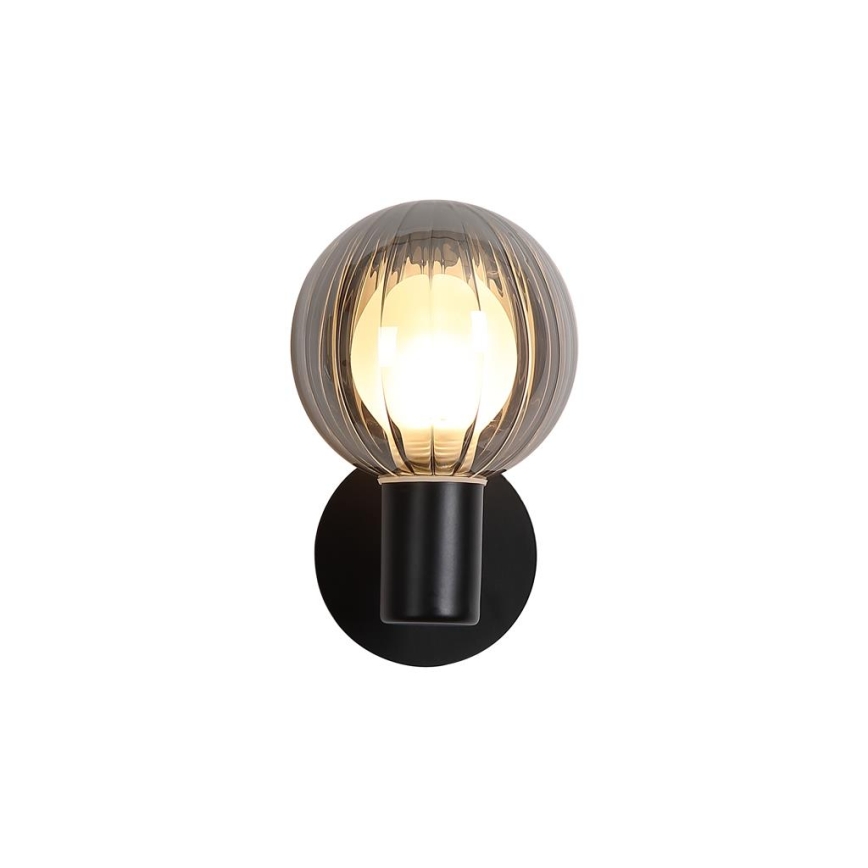 Searchlight - seinävalaisin LUMINSPHERE 1xG9/7W/230V musta