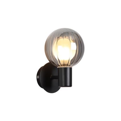 Searchlight - seinävalaisin LUMINSPHERE 1xG9/7W/230V musta