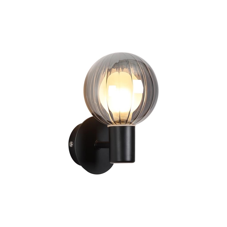 Searchlight - seinävalaisin LUMINSPHERE 1xG9/7W/230V musta