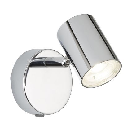Searchlight - LED-seinäkohdevalaisin ROLLO LED/4W/230V kiiltävä kromi