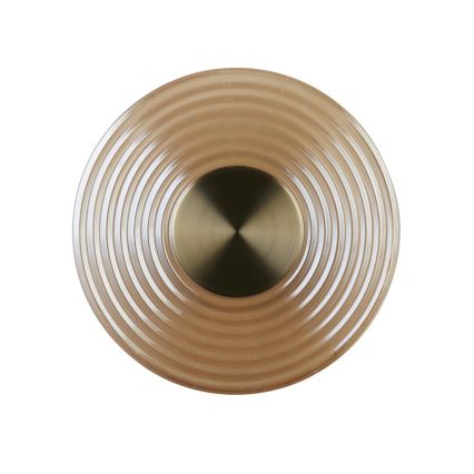 Searchlight - LED Himennettävä seinävalaisin CLEO LED/9,4W/230V messinki