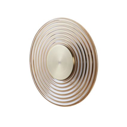 Searchlight - LED Himennettävä seinävalaisin CLEO LED/9,4W/230V messinki