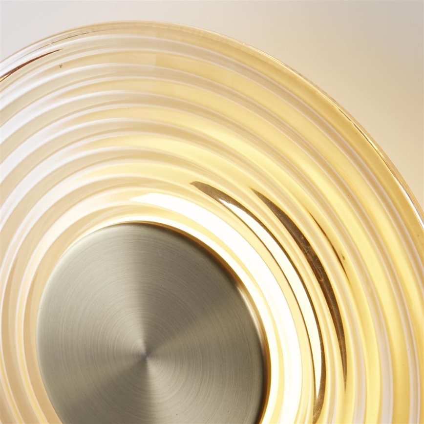 Searchlight - LED Himennettävä seinävalaisin CLEO LED/9,4W/230V messinki